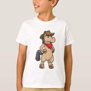 Horse as Cowboy T-Shirt