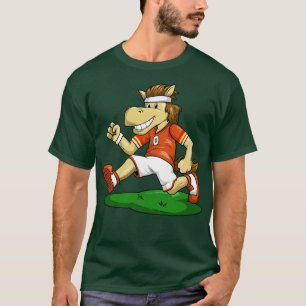 Horse as player at with shoes T-Shirt