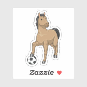 Horse as Soccer player with Soccer
