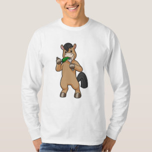Horse at Eating Vegan T-Shirt