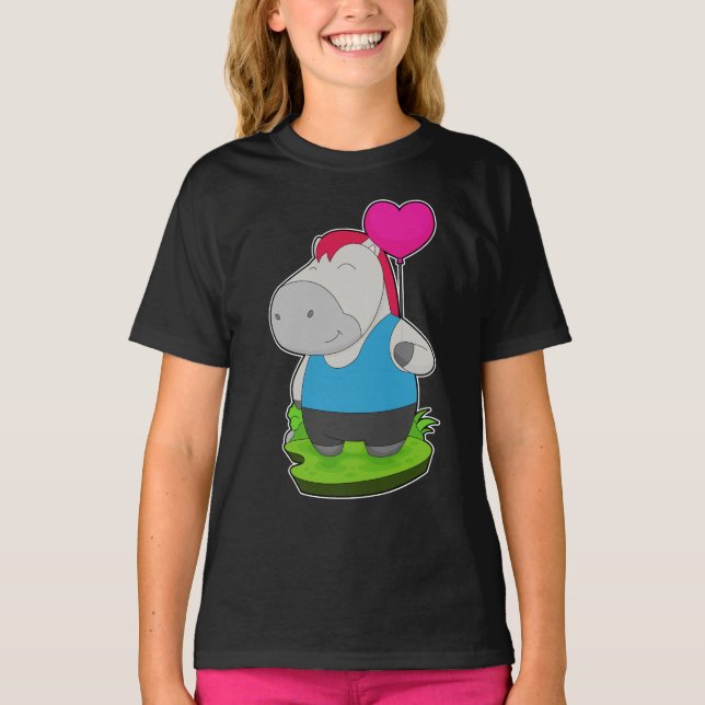 Horse Balloon T-Shirt (Front)