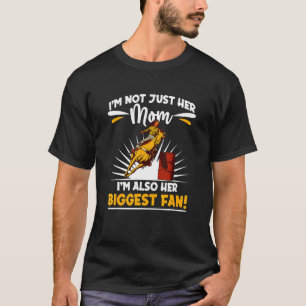 Horse Barrel Racing I´m not just her Mum 1 T-Shirt