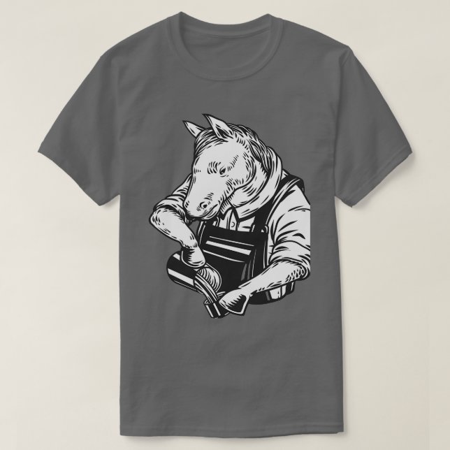Horse Barsita T-Shirt (Design Front)