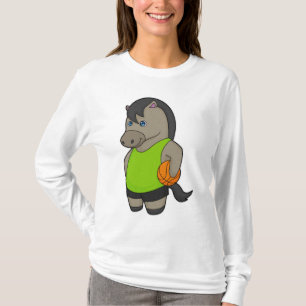 Horse Basketball player Basketball T-Shirt