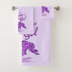 Horse Bath Towel Set