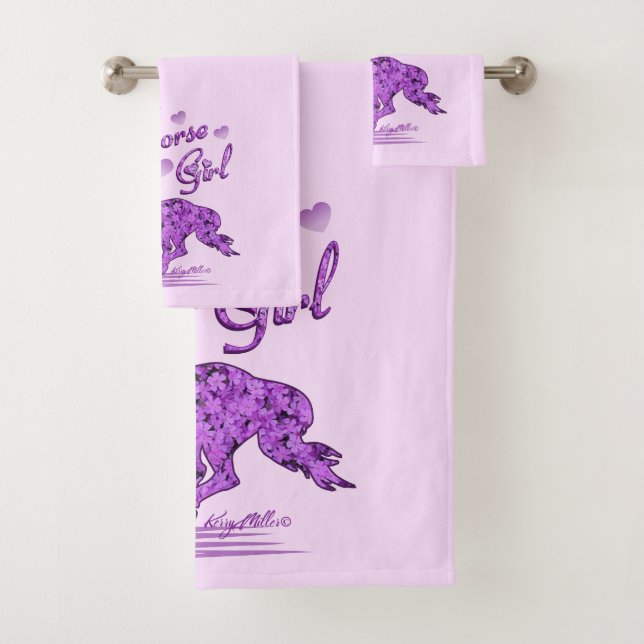 Horse Bath Towel Set (Insitu)