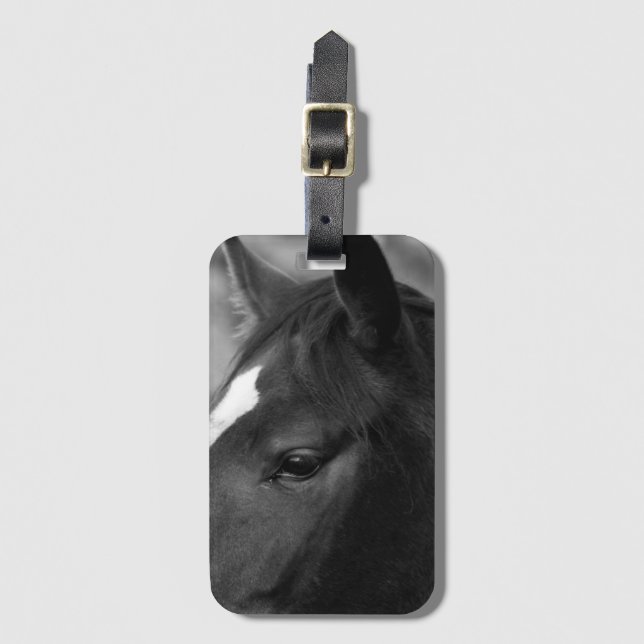 Horse bc ltcnm luggage tag (Front Vertical)