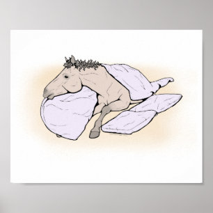 Horse Bedroom Wall Art   Cosy Equestrian Decor