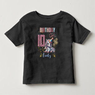 Horse Birthday Girl Equestrian Party Design Toddler T-Shirt
