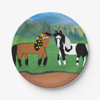 Horse Birthday Plate