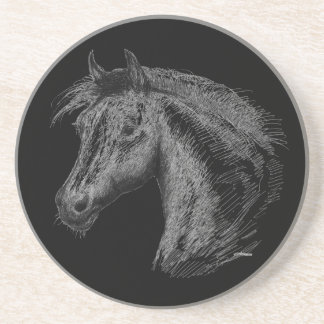 Horse: Black Coaster