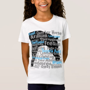 "Horse Breeds" youth T T-Shirt