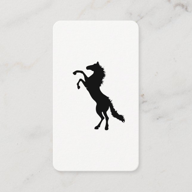 Horse Business Card (Front)