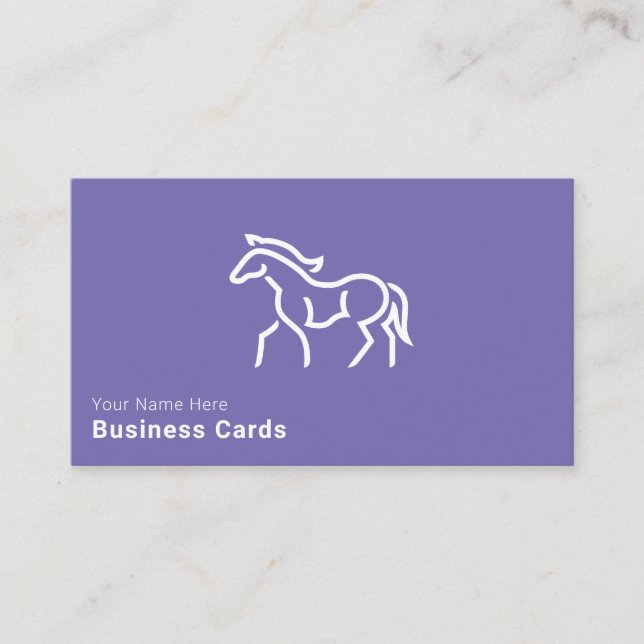 Horse Business Cards (Front)