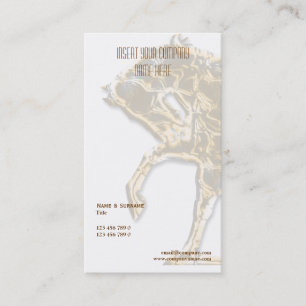 Horse business marketing card