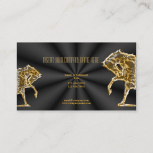 Horse business marketing card