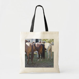 Horse Butts Tote Bag