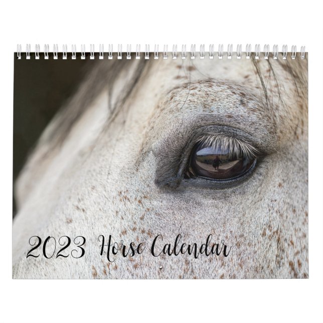 Horse Calendar 2023 With Your Photos (Cover)