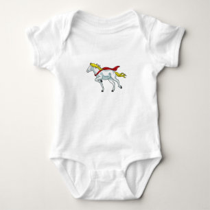 Horse Cape Baby Bodysuit