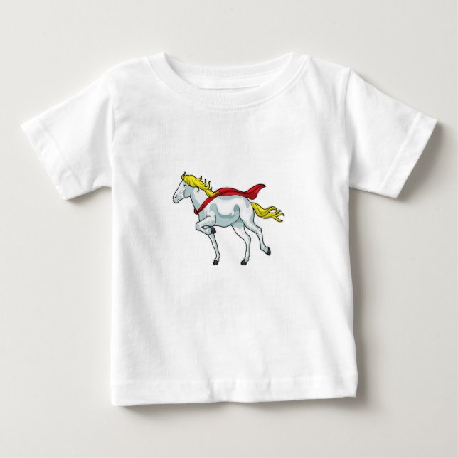 Horse Cape Baby T-Shirt (Front)