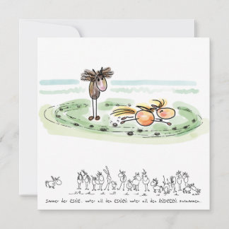 Horse Card - Greeting Card for Horse Lovers