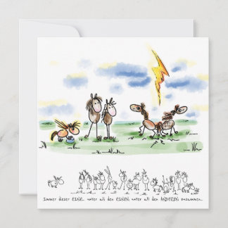 Horse Card - Greeting Card for Horse Lovers
