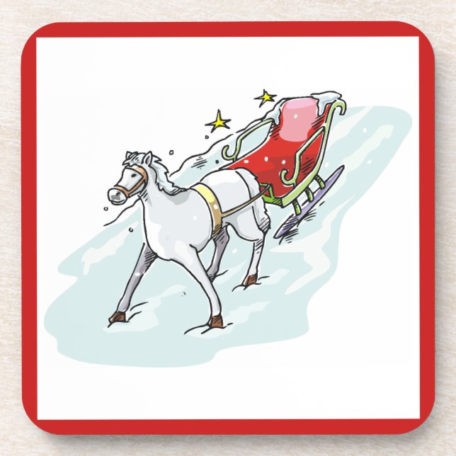 Horse & Carriage - Coaster (Front)