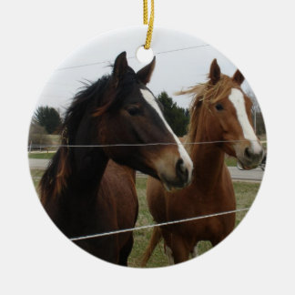 Horse Ceramic Tree Decoration