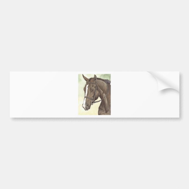 HORSE Champion Appendix QH Mare Bumper Sticker (Front)