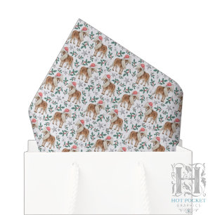 Horse Christmas Tissue Paper
