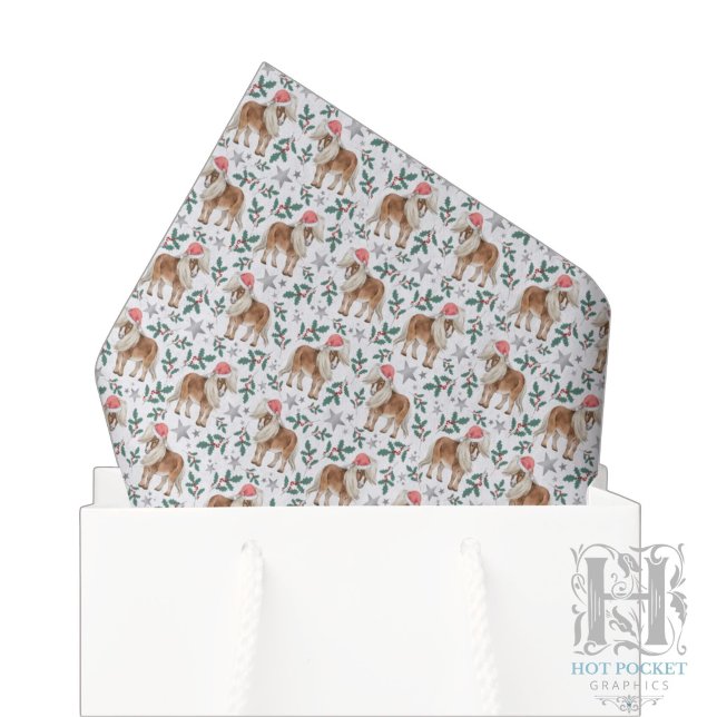 Horse Christmas Tissue Paper (Creator Uploaded)
