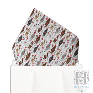 Horse Christmas Tissue Paper