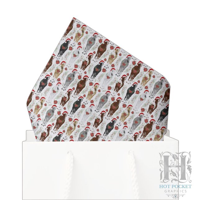 Horse Christmas Tissue Paper (Creator Uploaded)
