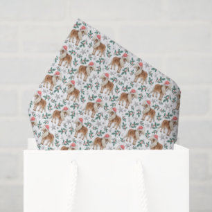 Horse Christmas Tissue Paper