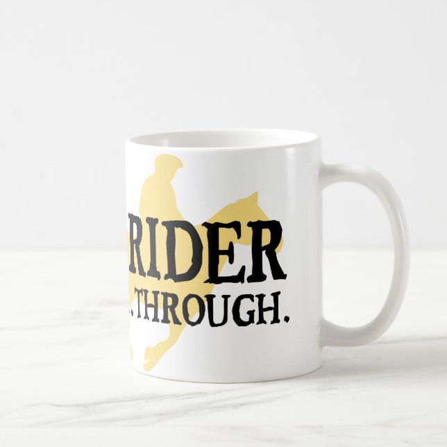horse coffee mug (Right)