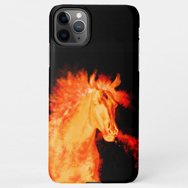 horse collection. fire OtterBox iPhone case (Back)