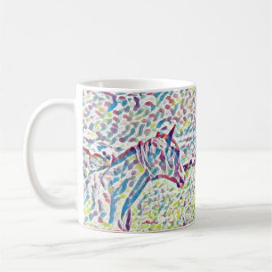Horse Colors Of Life,  Coffee Mug