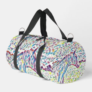 Horse Colors Of Life, Duffle Bag
