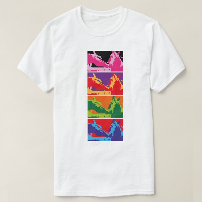 horse colors T-Shirt (Design Front)