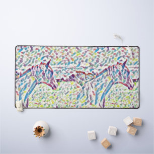 Horse Colours Of Life, Desk Mat