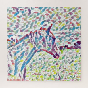 Horse Colours Of Life,  Jigsaw Puzzle