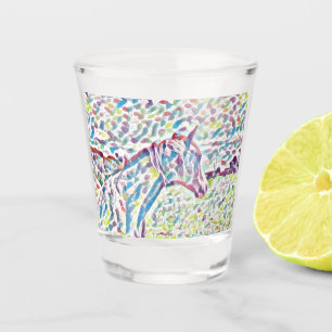 Horse Colours Of Life, Shot Glass