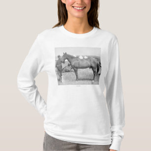 Horse "Comanche" the sole Survivor of the Custer T-Shirt