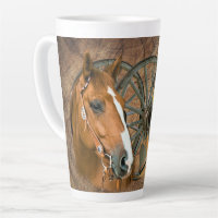 Horse Cowboy Boots Wagon Wheel Sunflowers Western