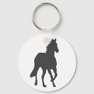 Horse Cowboy Cowgirl Princess Country Western Key Ring