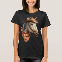Horse Cowboy Equestrian Riding Funny Graphic
