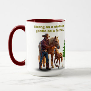 Horse Dad Pride – Father’s Day Equestrian Edition Mug