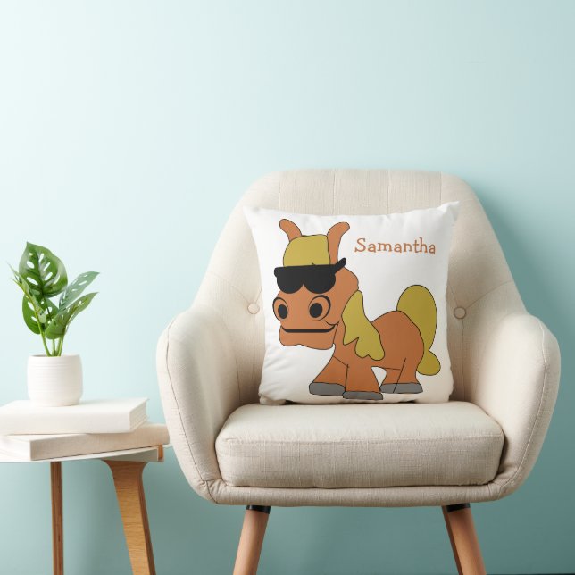 Horse Design Personalised Cushion (Chair)