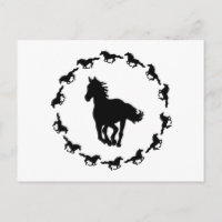 Horse Design Silhouette