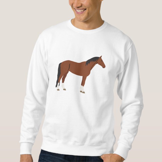 Horse Design Sweatshirt (Front)